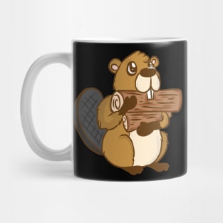 Beaver forest rodents for children animal welfare animal hunters Mug